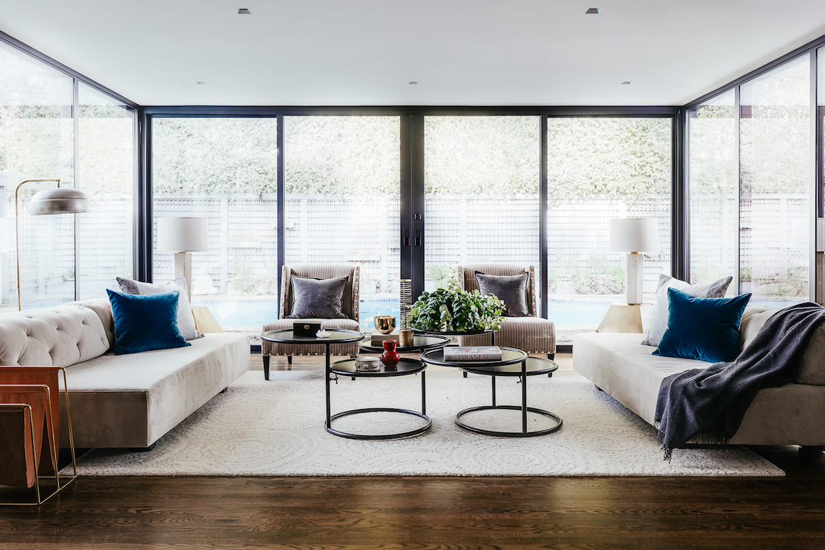 Melinda Mandell Interior Design - All that Gloss and Glass